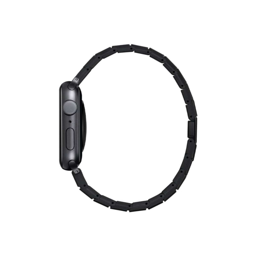 Řemínek pro Apple Watch 42/44/45/49mm Pitaka Carbon Fiber - tmavý - iSTYLE CZ