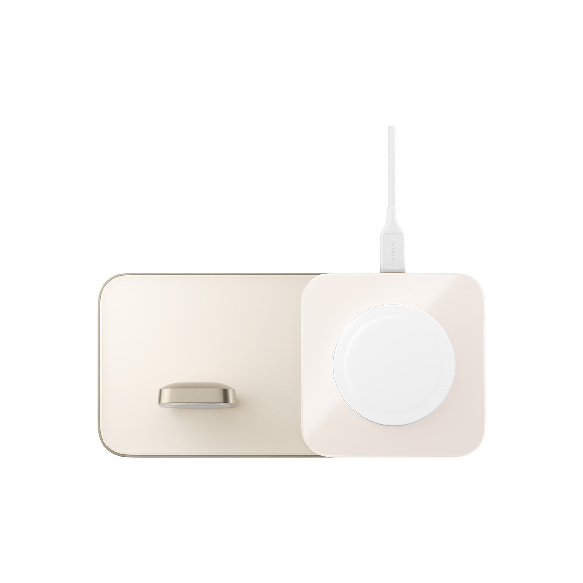Bezdrátová MagSafe nabíjecí stanice Nomad Base One Max - zlatá