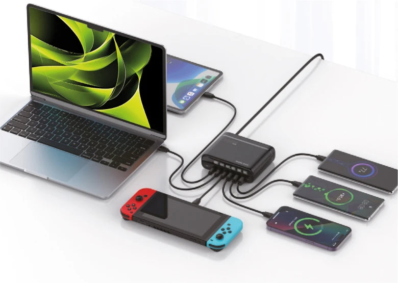 Nabíječka Mobile Origin GaN 140W Travel Charger – černá