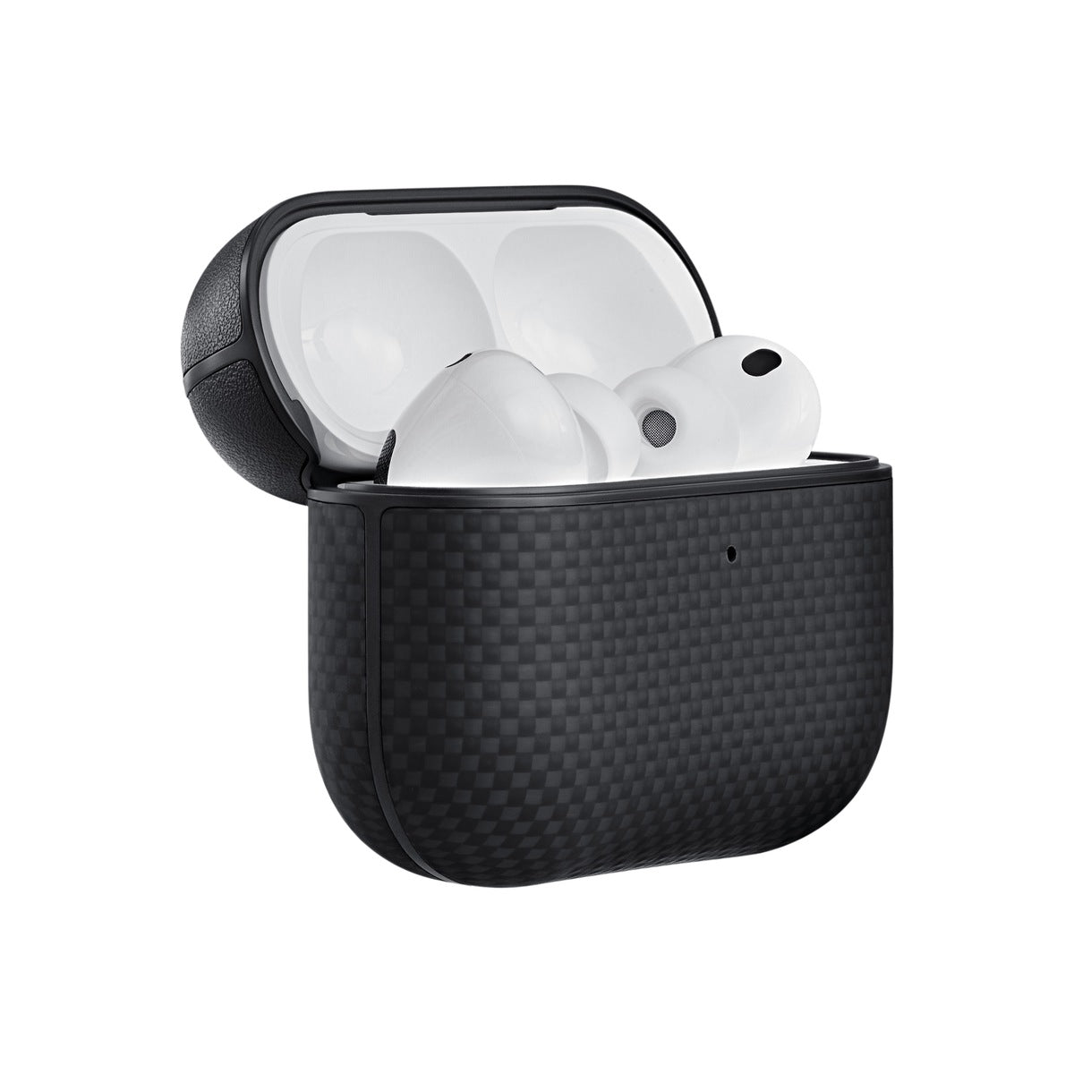 Pouzdro pro AirPods Pro 3 Pitaka Aramid Fiber Magnetic Case - černé
