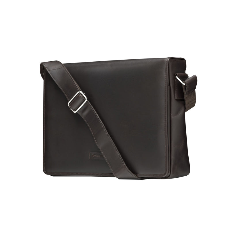 Taška dbramante1928 pro MacBook 14" - Marselisborg (2. gen) - tmavě hnědá