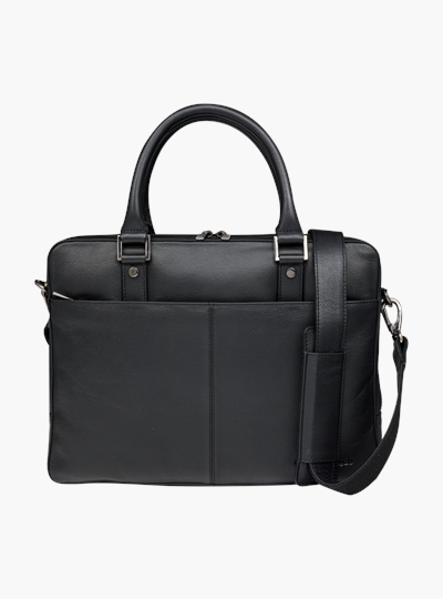 Kožená brašna dBramante Rosenborg pro MacBook 14" - černá - iSTYLE CZ