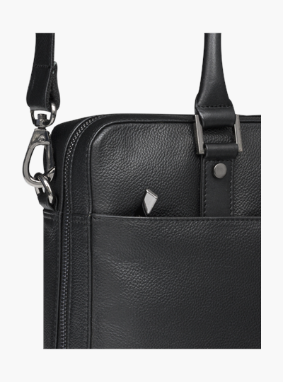 Kožená brašna dBramante Rosenborg pro MacBook 14" - černá - iSTYLE CZ