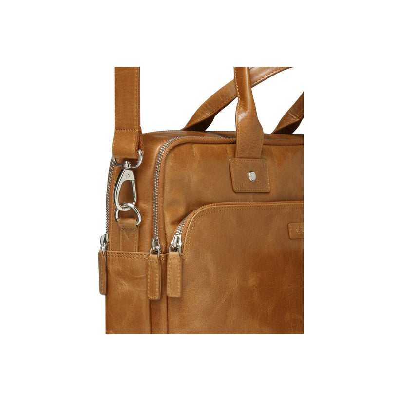 Taška dbramante1928 pro MacBook 16" - Kronborg (2. gen) - hnědá