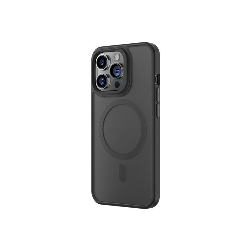 MagSafe kryt na iPhone 14 Pro Blueo Skin Friendly Frosted Case - černý - iSTYLE CZ