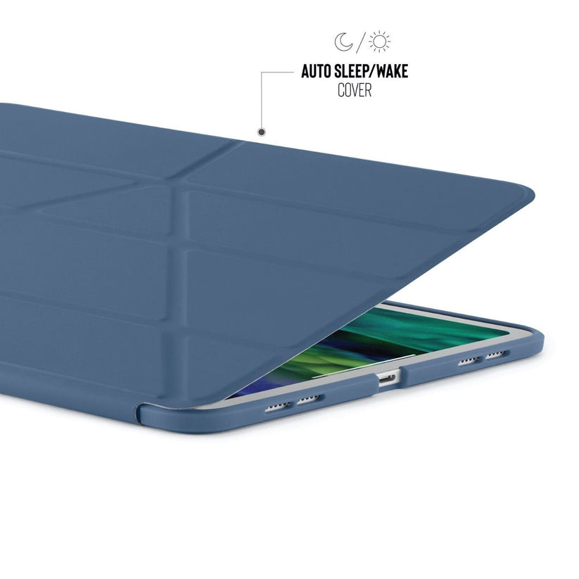 Pouzdro Pipetto Origami pro iPad Air 4 10.9" (2020) - světle modré - iSTYLE CZ