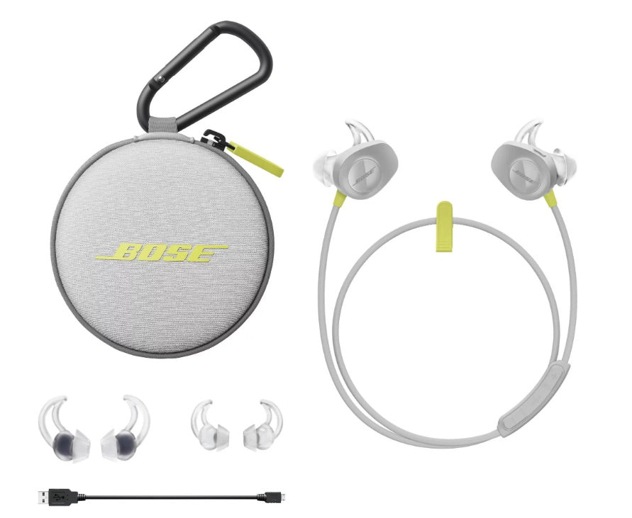 Bezdrátová sportovní sluchátka BOSE SoundSport citrónová