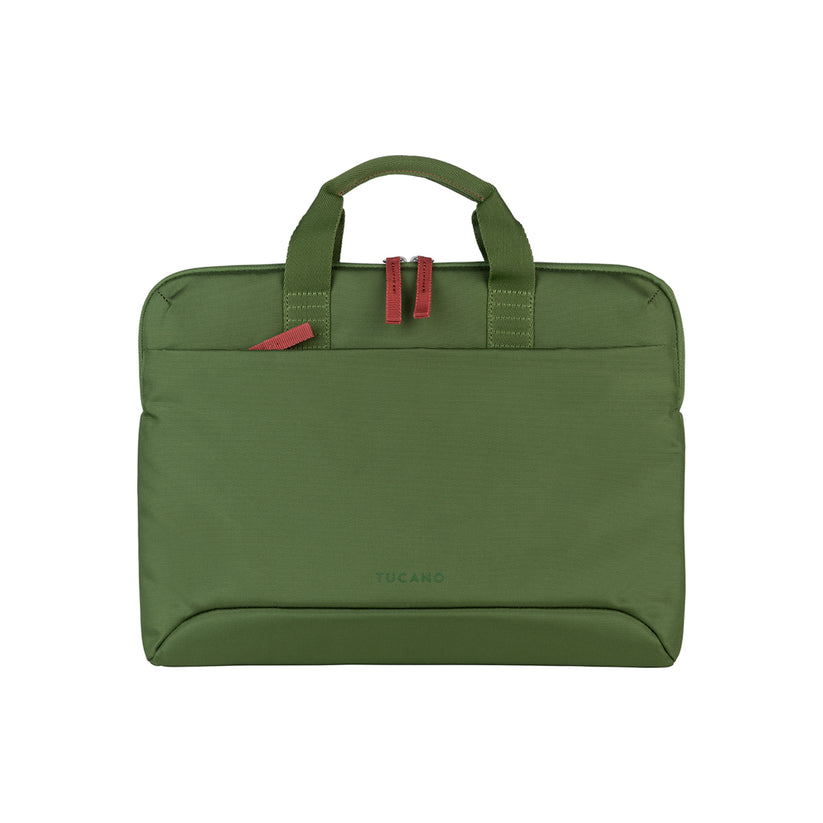 Brašna Tucano Smilza Super Slim pro MacBook 14" - zelená - iSTYLE CZ