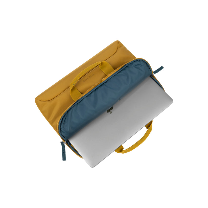 Brašna Tucano Smilza Super Slim pro MacBook 14" - žlutá - iSTYLE CZ