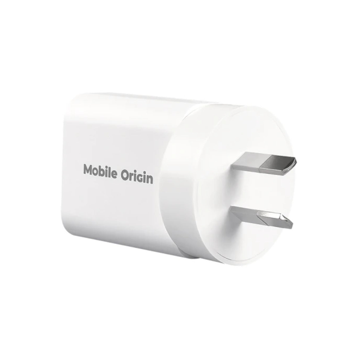 30W univerzální cestovní adaptér Mobile Origin GaN MO14 - bílý - iSTYLE CZ