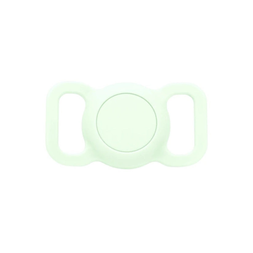 Obojek pro mazlíčky s držákem na AirTag Mobile Origin - svítící zelená - iSTYLE CZ