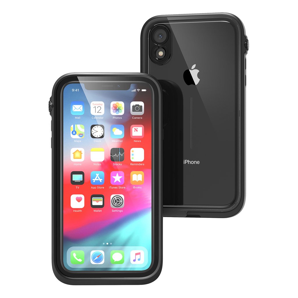 Voděodolný kryt na iPhone XR Catalyst - černý