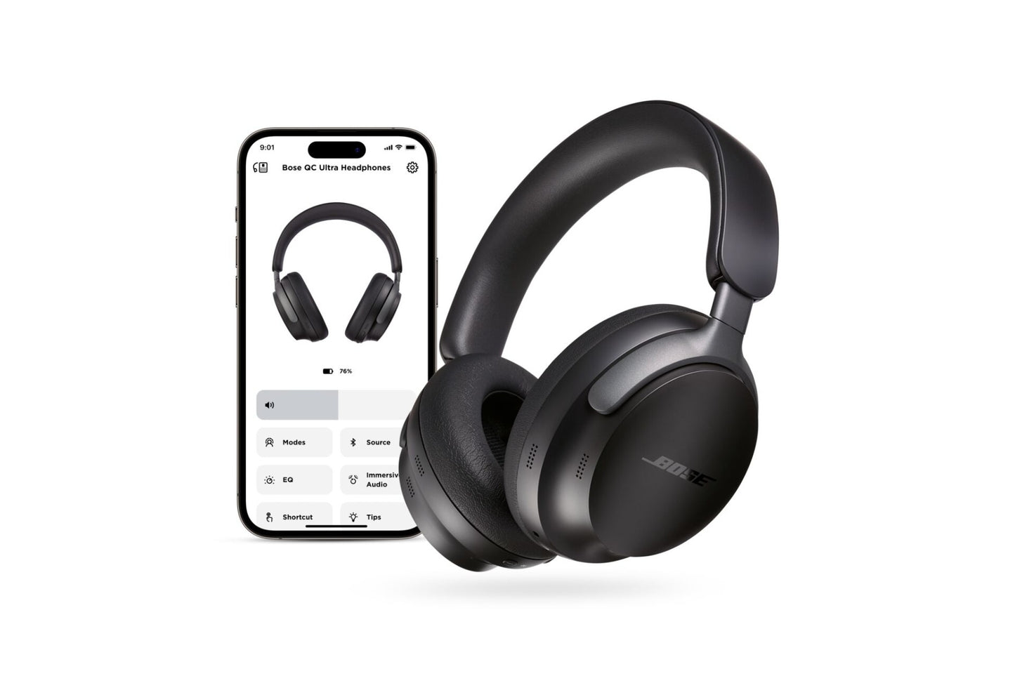 Bezdrátová sluchátka Bose QuietComfort Ultra - černá