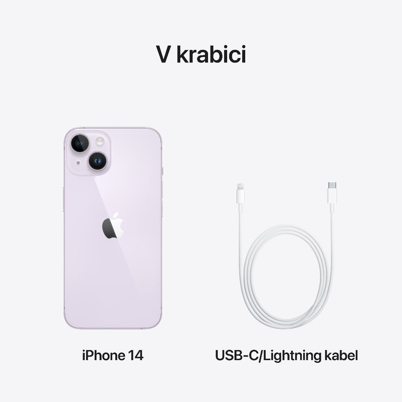 Apple iPhone 14 256GB - fialový (použité, opotřebené) - iSTYLE CZ