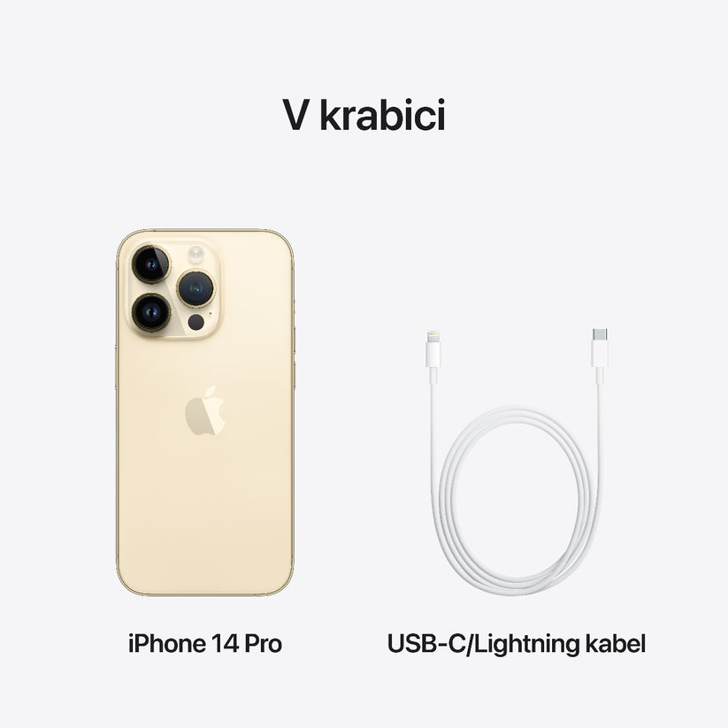 Apple iPhone 14 Pro 256GB - zlatý (použité, opotřebené) - iSTYLE CZ