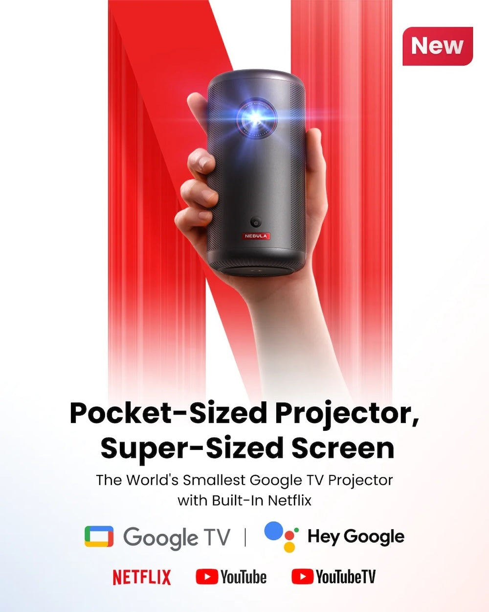 Přenosný projektor Anker Nebula Capsule 3 - iSTYLE CZ