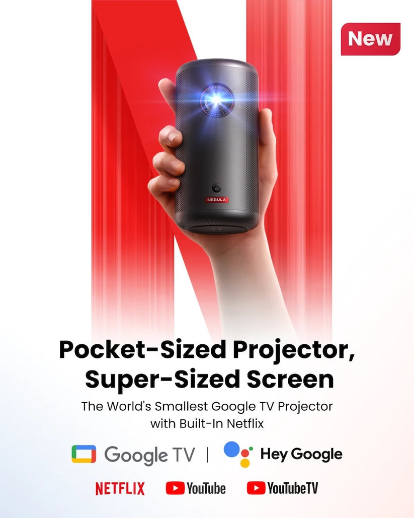 Přenosný projektor Anker Nebula Capsule 3 - iSTYLE CZ