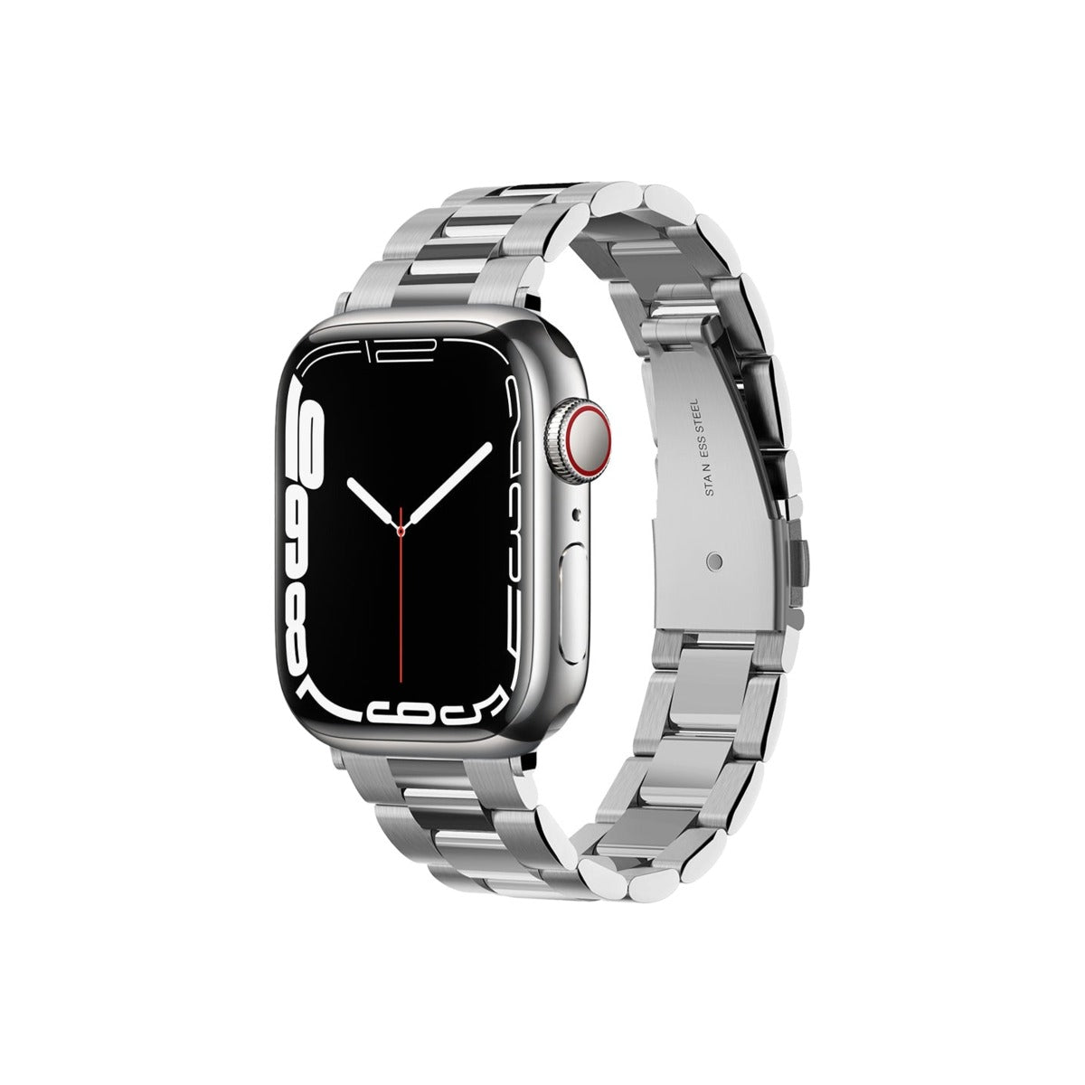 Řemínek pro Apple Watch 38/40/41 mm Spigen Modern Fit Watch Band - stříbrný - iSTYLE CZ