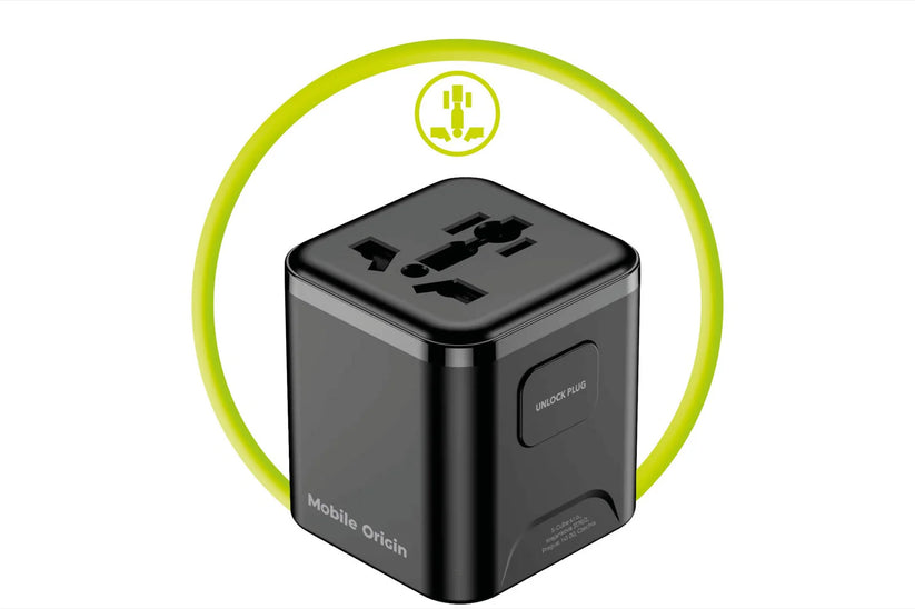 30W univerzální cestovní adaptér Mobile Origin Universal Travel Adapter PW30 - iSTYLE.cz