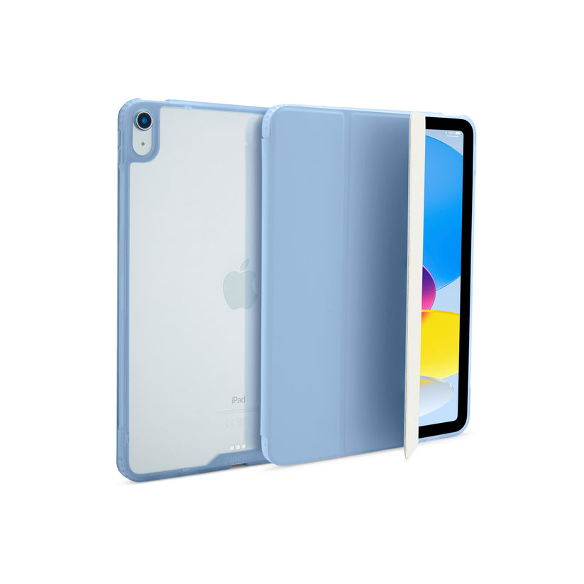 Pouzdro pro iPad 10,9" (2022) Pipetto Origami No7 Tri-Folio Case - světle modré - iSTYLE.cz