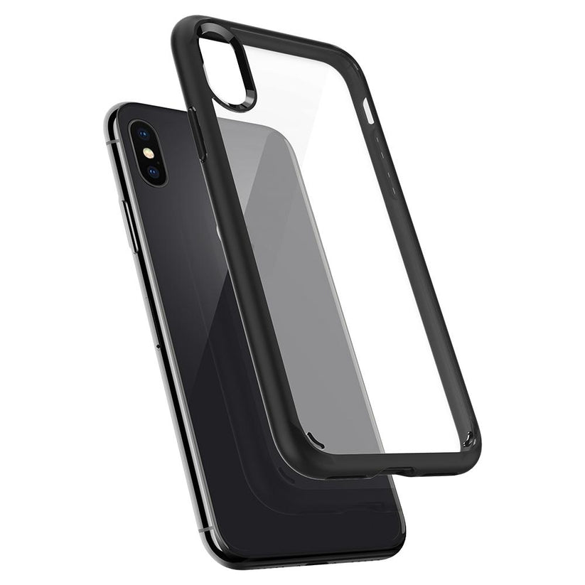Kryt na iPhone Xs/X Spigen Ultra Hybrid - černý