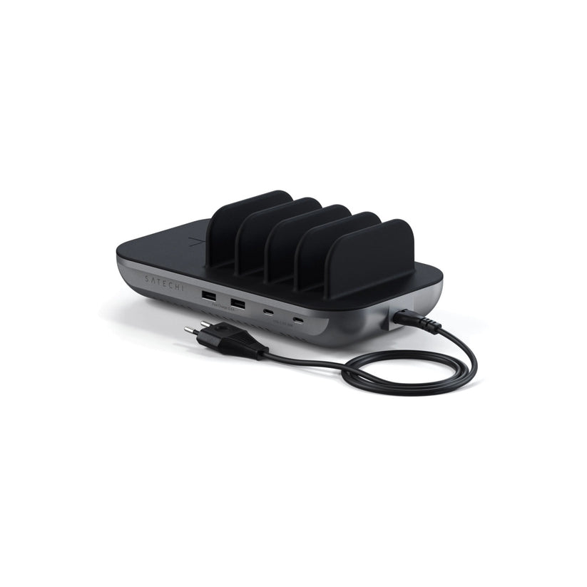 Nabíjecí stanice pro více zařízení Satechi Dock 5 Multi device charging station - vesmírně šedá - iSTYLE CZ