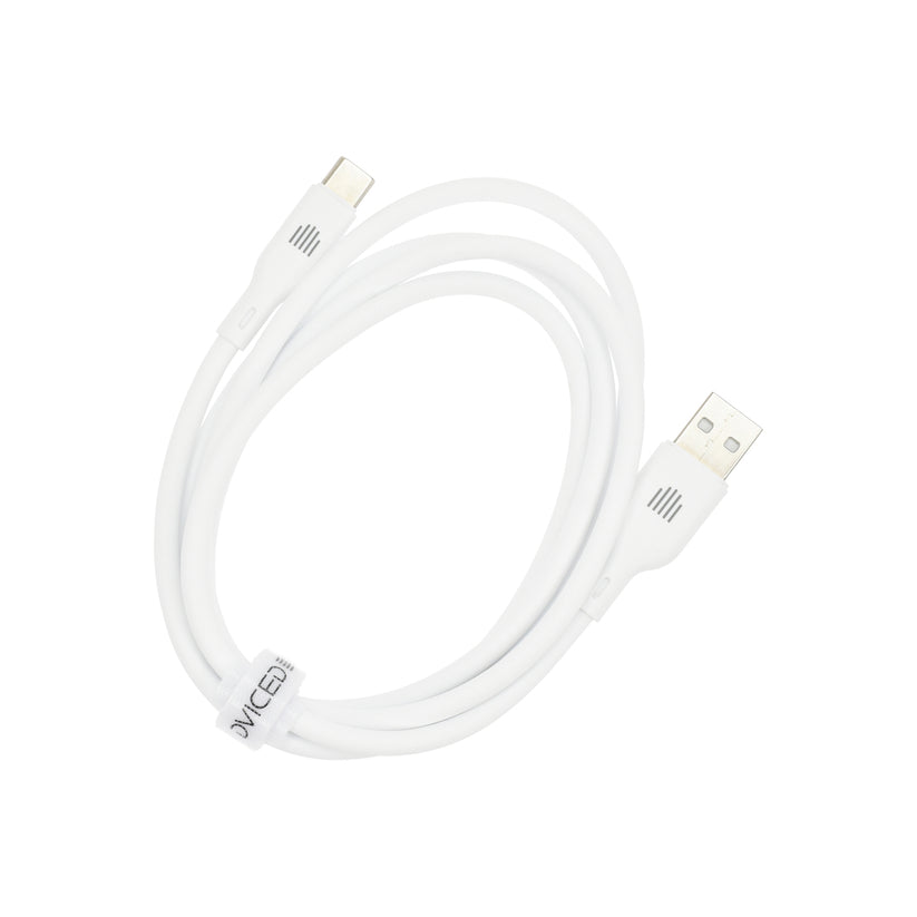 Kabel USB-A / USB-C Dviced 1,25 m – bílý - iSTYLE CZ