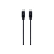 Pletený kabel USB-C / USB-C Dviced 3 m – černý - iSTYLE CZ