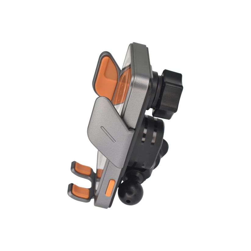 Bezdrátová nabíječka s držákem do auta Dviced – šedá - iSTYLE CZ