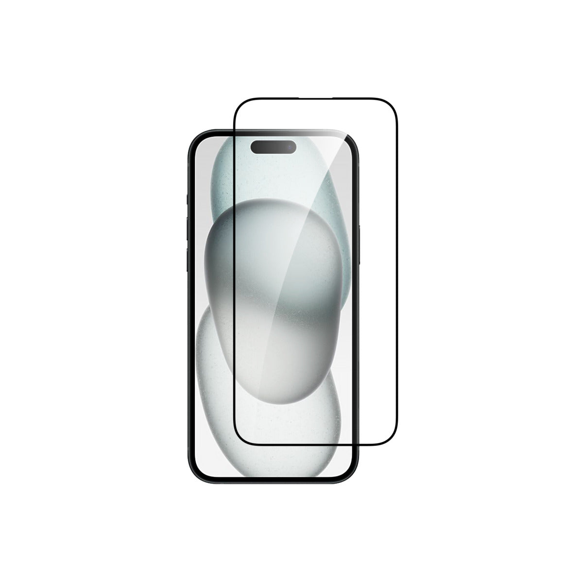 Ochranné sklo s okrajem pro iPhone 15 Dviced