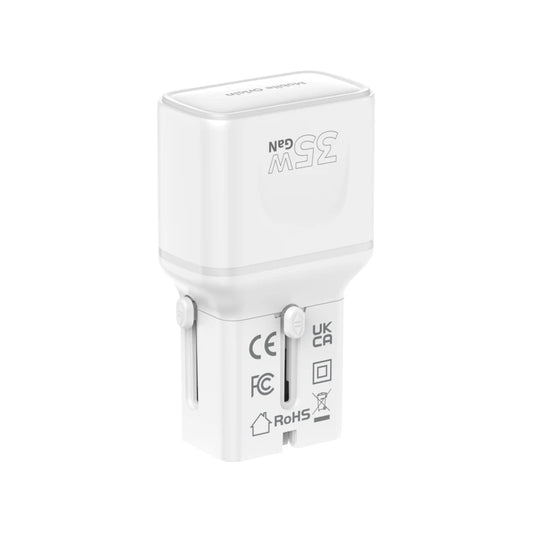 35W cestovní adaptér Mobile Origin PW25 - bílý - iSTYLE.cz