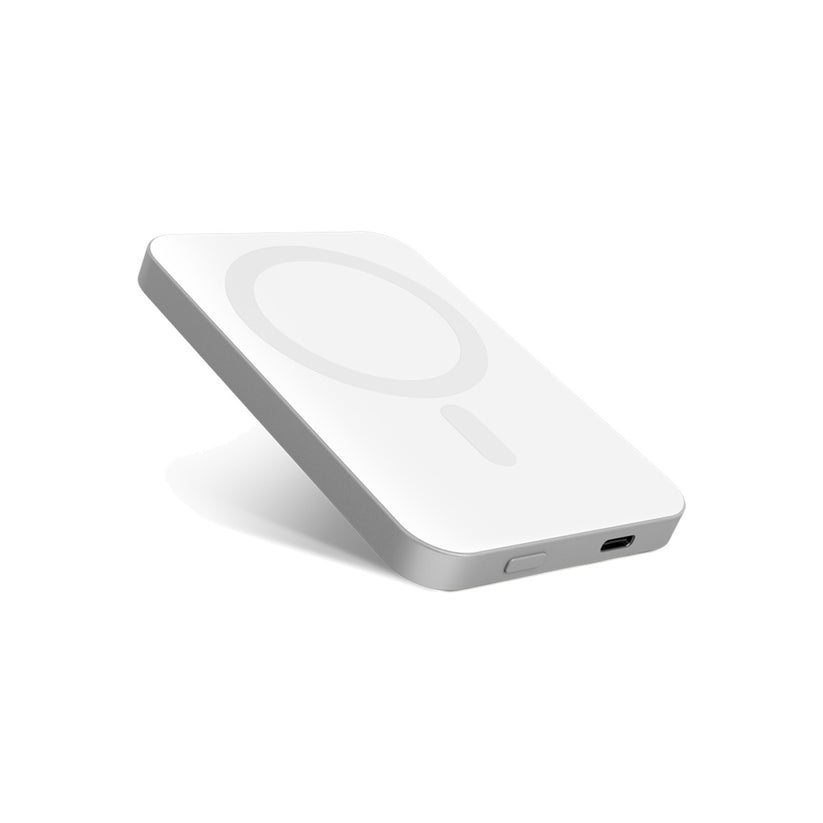 Hliníková powerbanka Epico s podporou MagSafe 5000mAh - stříbrná - iSTYLE CZ