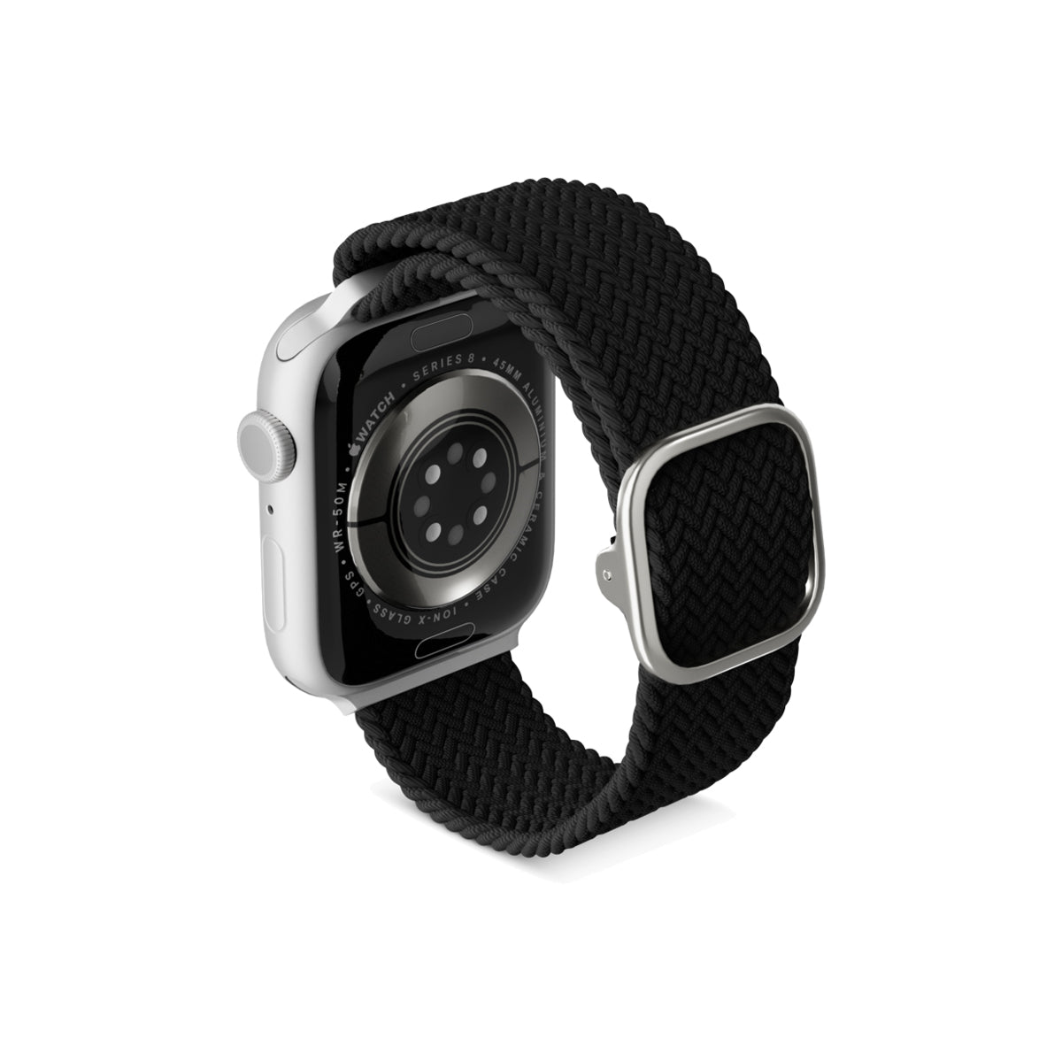 Pletený řemínek Epico pro Apple Watch 38/40/41 mm - černý