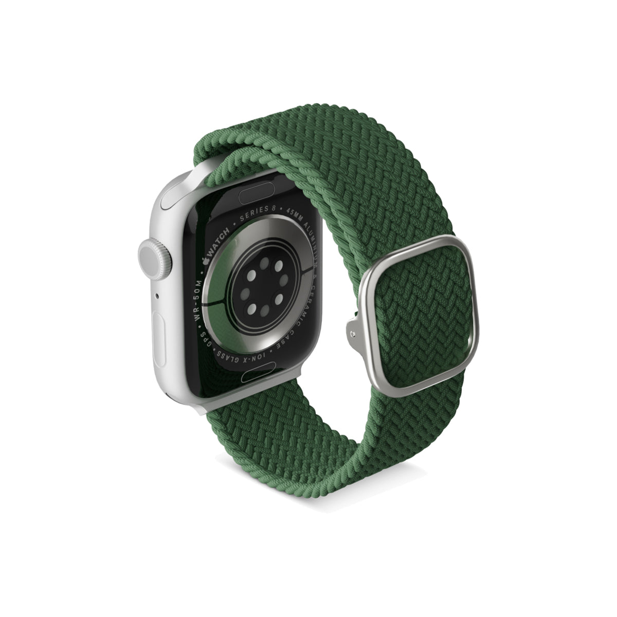 Pletený řemínek Epico pro Apple Watch 38/40/41 mm - olivový