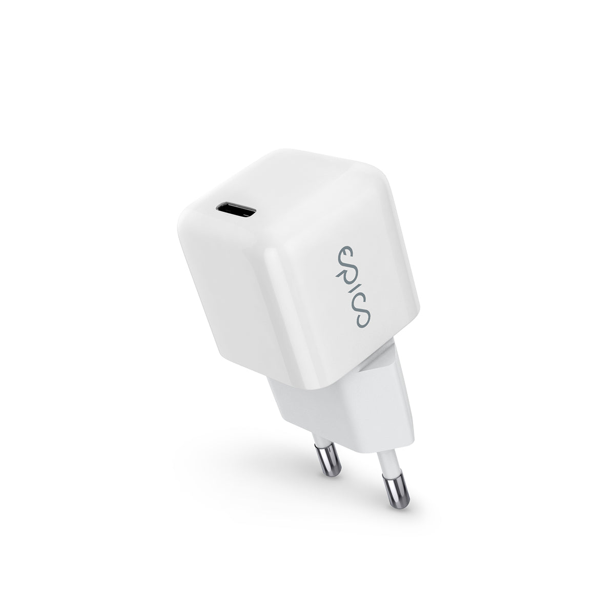 30W GaN nabíječka Epico Charger Bundle s 1,2m kabelem USB-C - bílá - iSTYLE CZ
