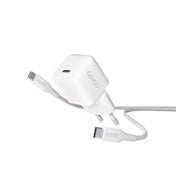30W GaN nabíječka Epico Charger Bundle s 1,2m kabelem USB-C - bílá - iSTYLE CZ
