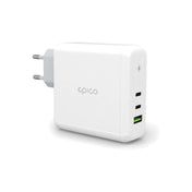 100W GaN síťová nabíječka Epico - bílá