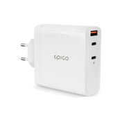 140W GaN síťová nabíječka Epico - bílá - iSTYLE CZ