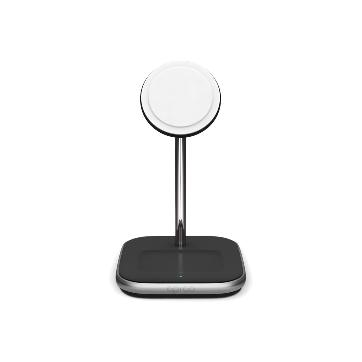 Bezdrátová nabíječka 2v1 Epico Made for MagSafe s adaptérem v balení - černá