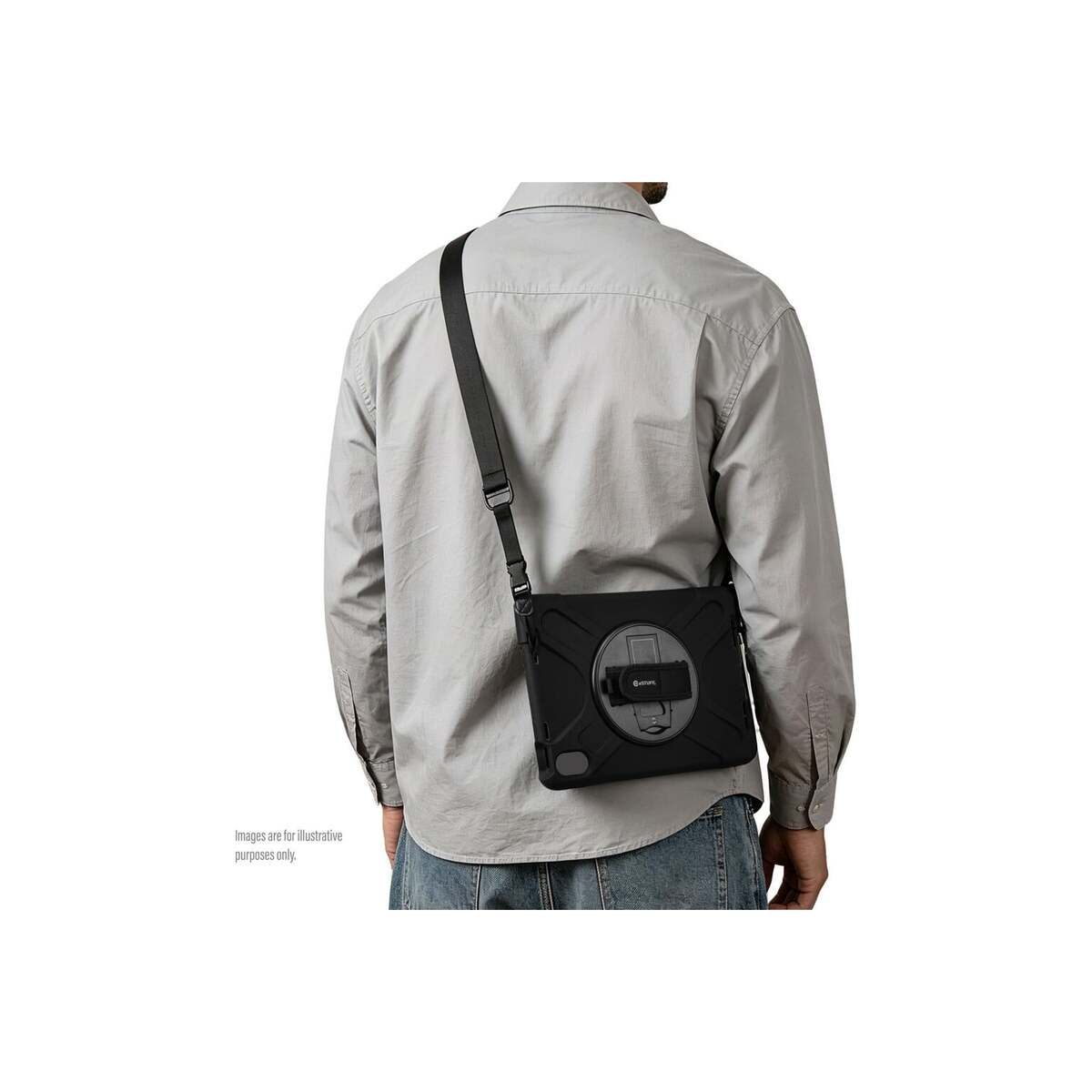 Odolný kryt pro iPad 11" (2025) / iPad 10,9" (2022) eSTUFF AUSTIN Defender - černý