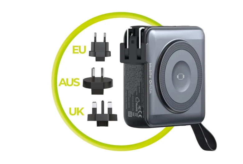 Powerbanka a cestovní nabíječka Mobile Origin PowerBank Travel Charger 10 000 mAh - iSTYLE.cz