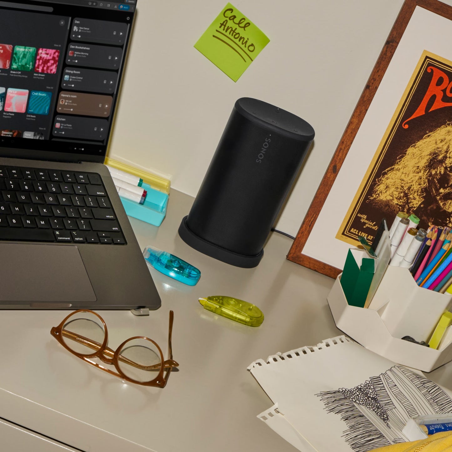 Přenosný Bluetooth reproduktor Sonos Play - černý