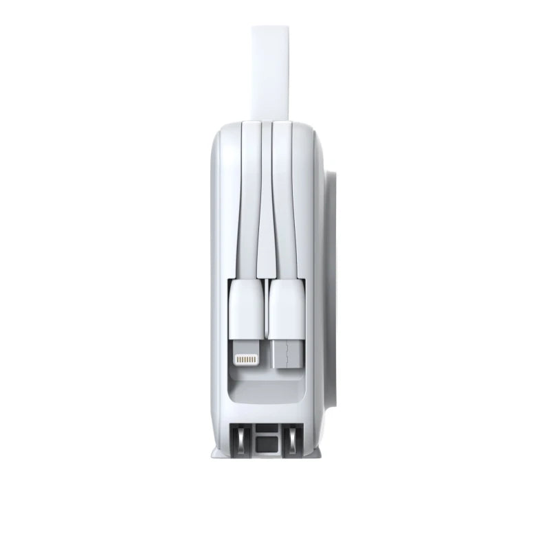 Powerbanka a cestovní nabíječka Mobile Origin PowerBank Travel Charger 10 000 mAh - bílá