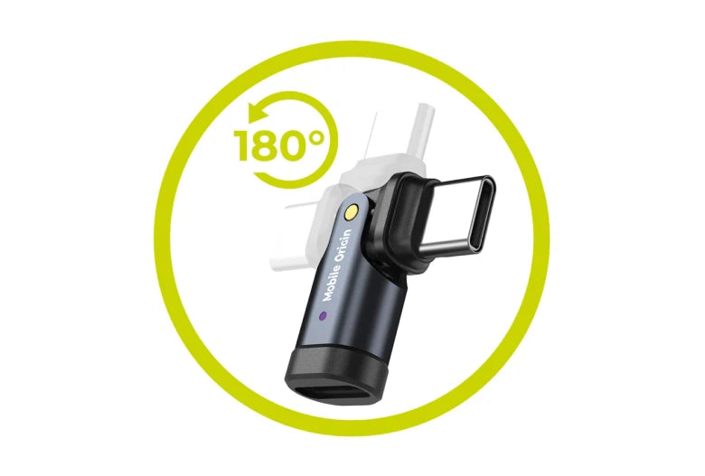 240W USB-C otočný adaptér Mobile Origin CB5