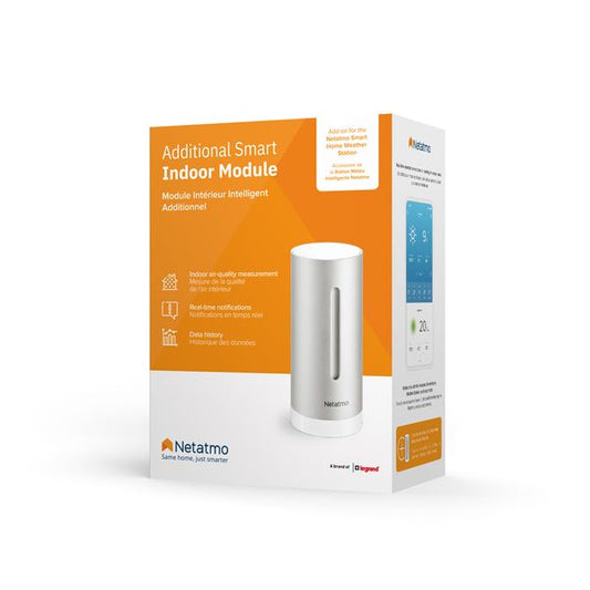 Chytrý interiérový modul pro Netatmo Weather Station - iSTYLE CZ