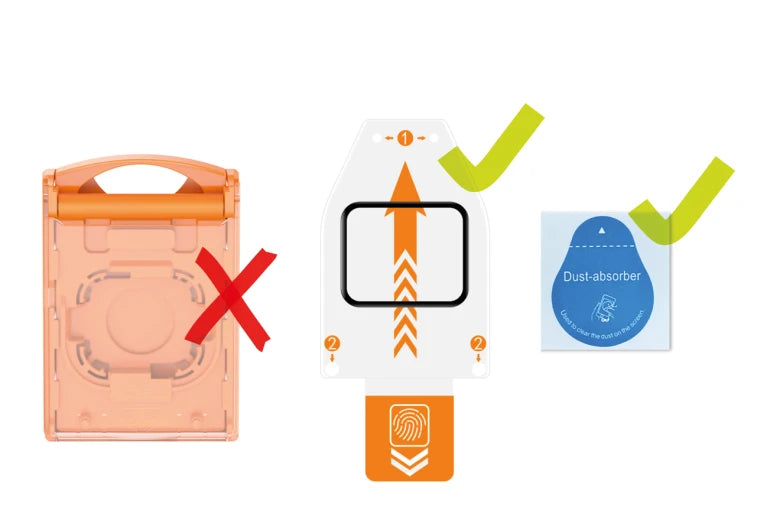 Ochranná fólie pro Apple Watch 49 mm Mobile Origin Guard Spare Hybrid Film bez aplikátoru