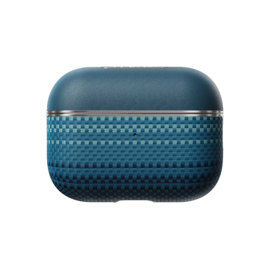 Kryt pro AirPods Pro 2 Pitaka Aramid Fiber Magnetic Case - bronzový