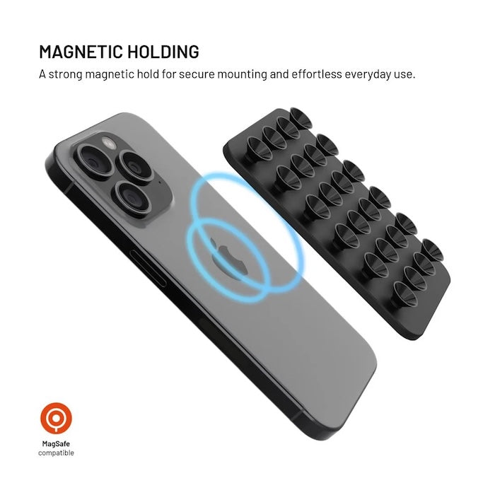MagSafe držák s přísavkami FIXED MagMate - černý - iSTYLE CZ