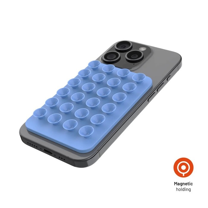 MagSafe držák s přísavkami FIXED MagMate - modrý - iSTYLE CZ