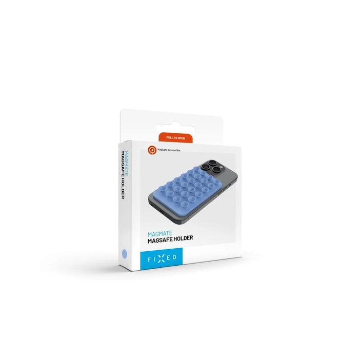 MagSafe držák s přísavkami FIXED MagMate - modrý - iSTYLE CZ
